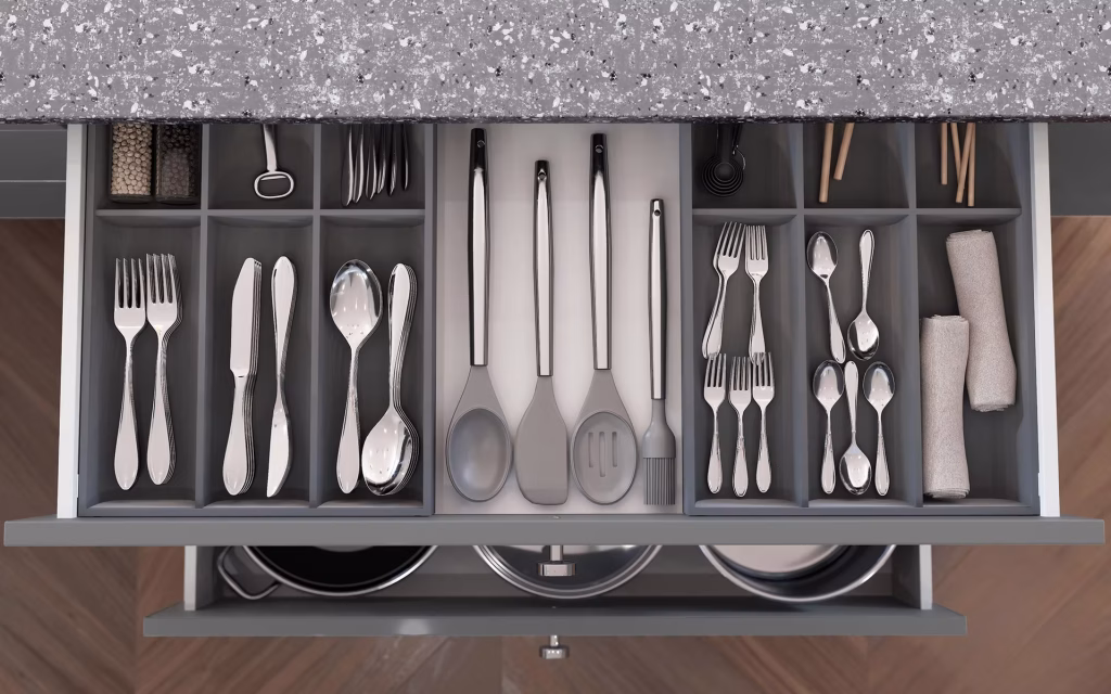 FURORE Grey Pale - Cutlery Tray Inserts