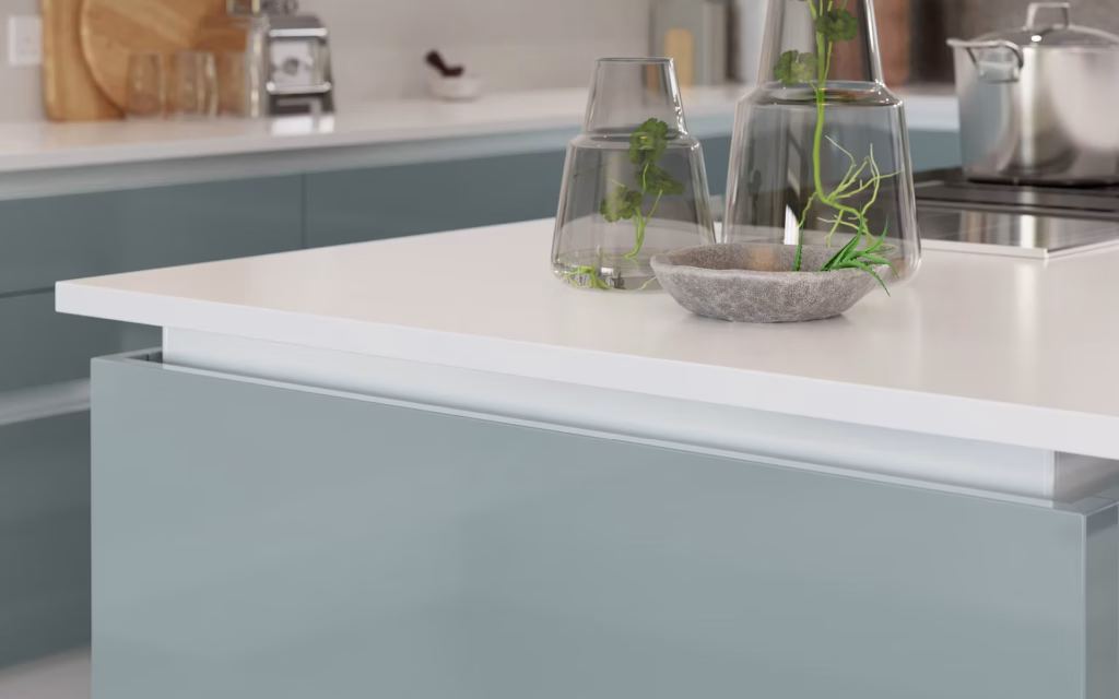FURORE Handle-less White - White Profile