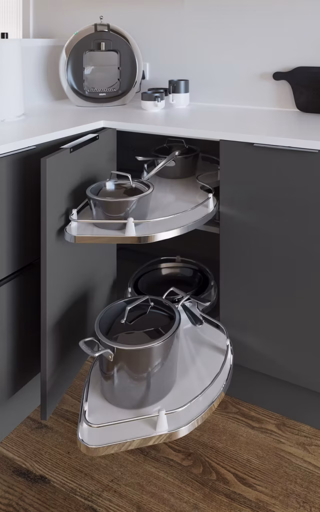Sapore Pewter - Nuvola Pull-Out