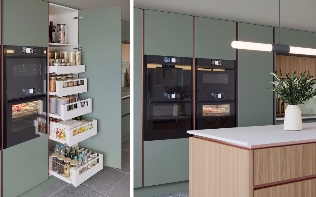 UNO HL Reed Green & TEXTURA Walnut Light