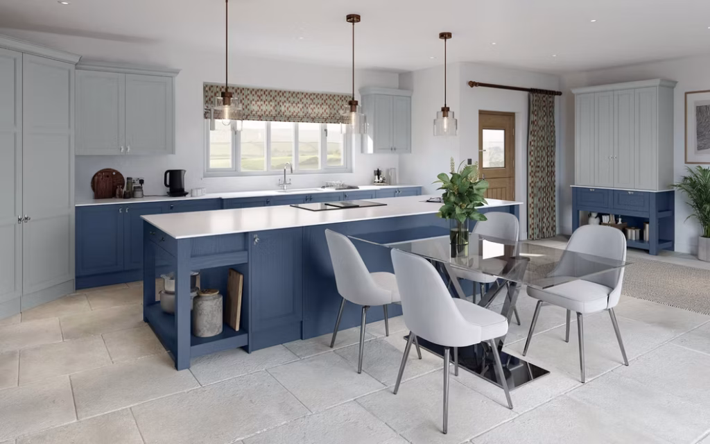 VERONA Dove Grey & Marine