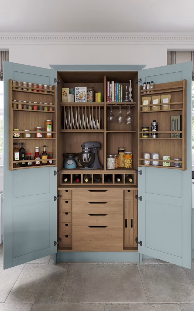 Midsomer Grey Aqua - The Pantry 1000mm